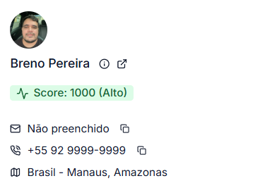 Weny AI - Painel lateral direito